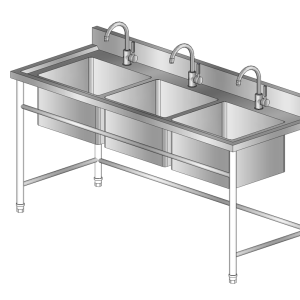 Triple Sink
